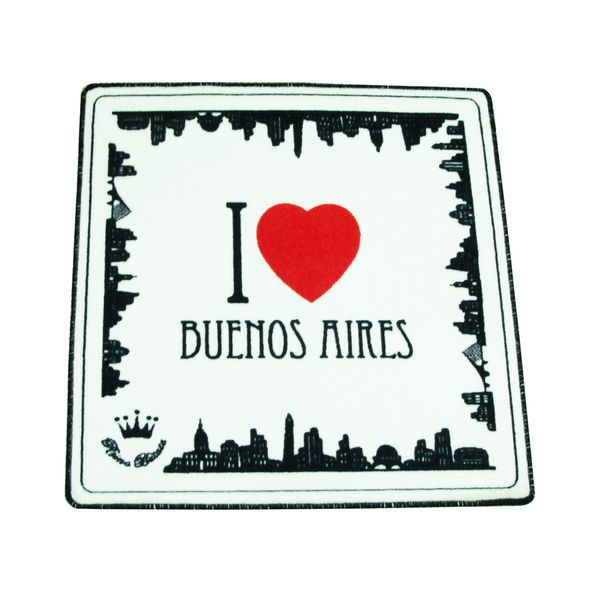 Alfombra I love Buenos Aires