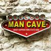 Cartel Luminoso Welcome Man Cave