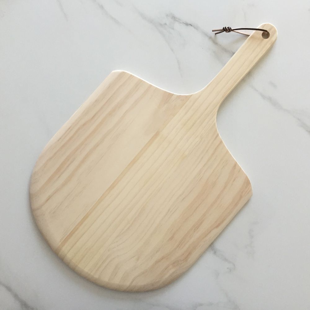 Tabla pizzera madera grande reinabatata