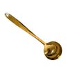 Cucharon de acero gold 34 cm