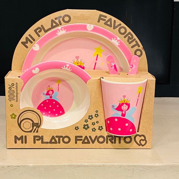 Set 5 piezas bamboo Hada