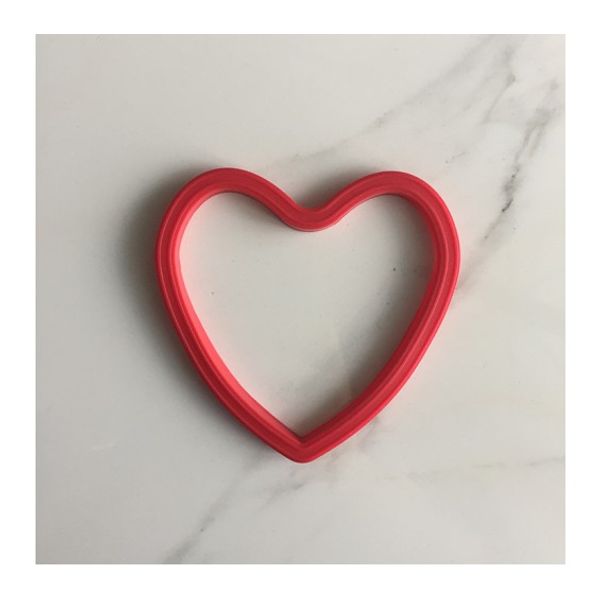 Molde para fritar forma corazón