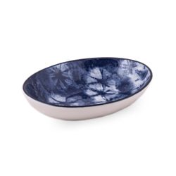 Bowl oval batik azul 15 cm