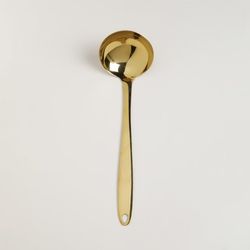 Cucharon de acero gold 34 cm