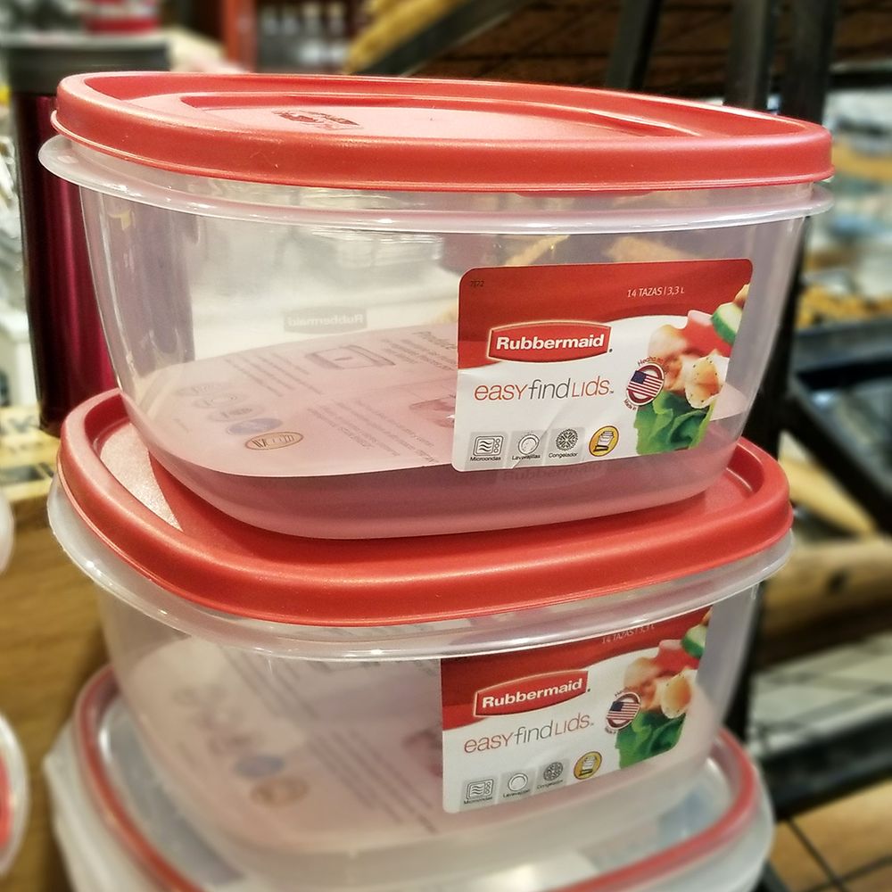 Tupper Rubbermaid Easy find lids 3.3 lt reinabatata