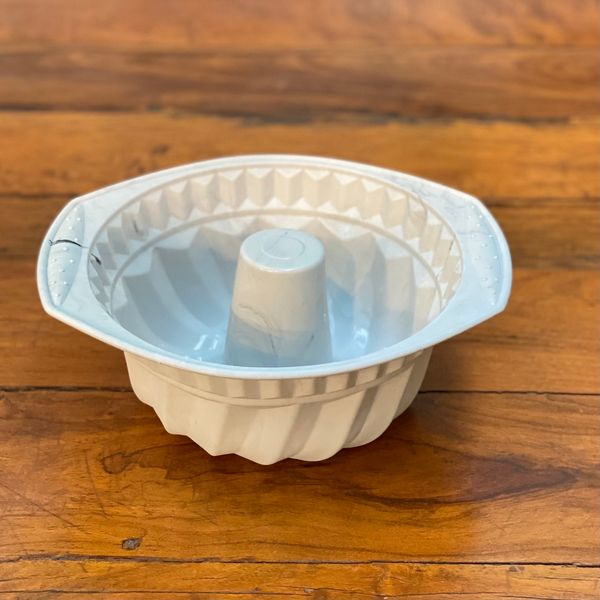 Molde para flan silicona mármol 28 x 11 cm