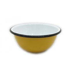 Bowl enlozado 13.5 cm amarillo