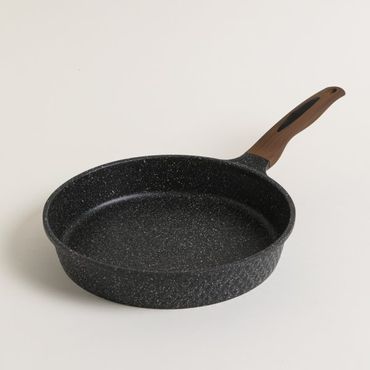 Sartén negro granite mango de silicona