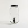 Dispenser de Bebidas 4 lts con tapa y canilla negra